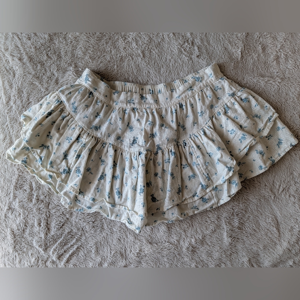 Abound Women's Multilayer Floral Skort Size Small